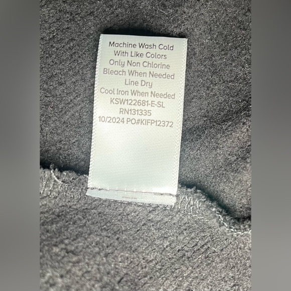 Evereve Nickie Faux Leather Hoodie, Size Large EUC - Picture 8 of 14